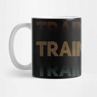 Distressed Vintage - Train Mug